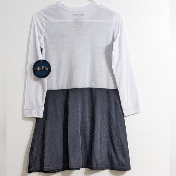 Harry Potter Girls Hermoine Hogwarts Gryffindor Uniform Pajama Nightgown, NWT - Picture 2 of 5